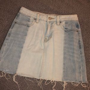PacSun 24 denim skirt